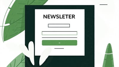 Newsletter Signup Illustration Newsletter Signup Illustration