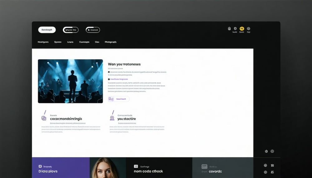 A visually appealing and user-friendly designed website interface A visually appealing and user-friendly designed website interface